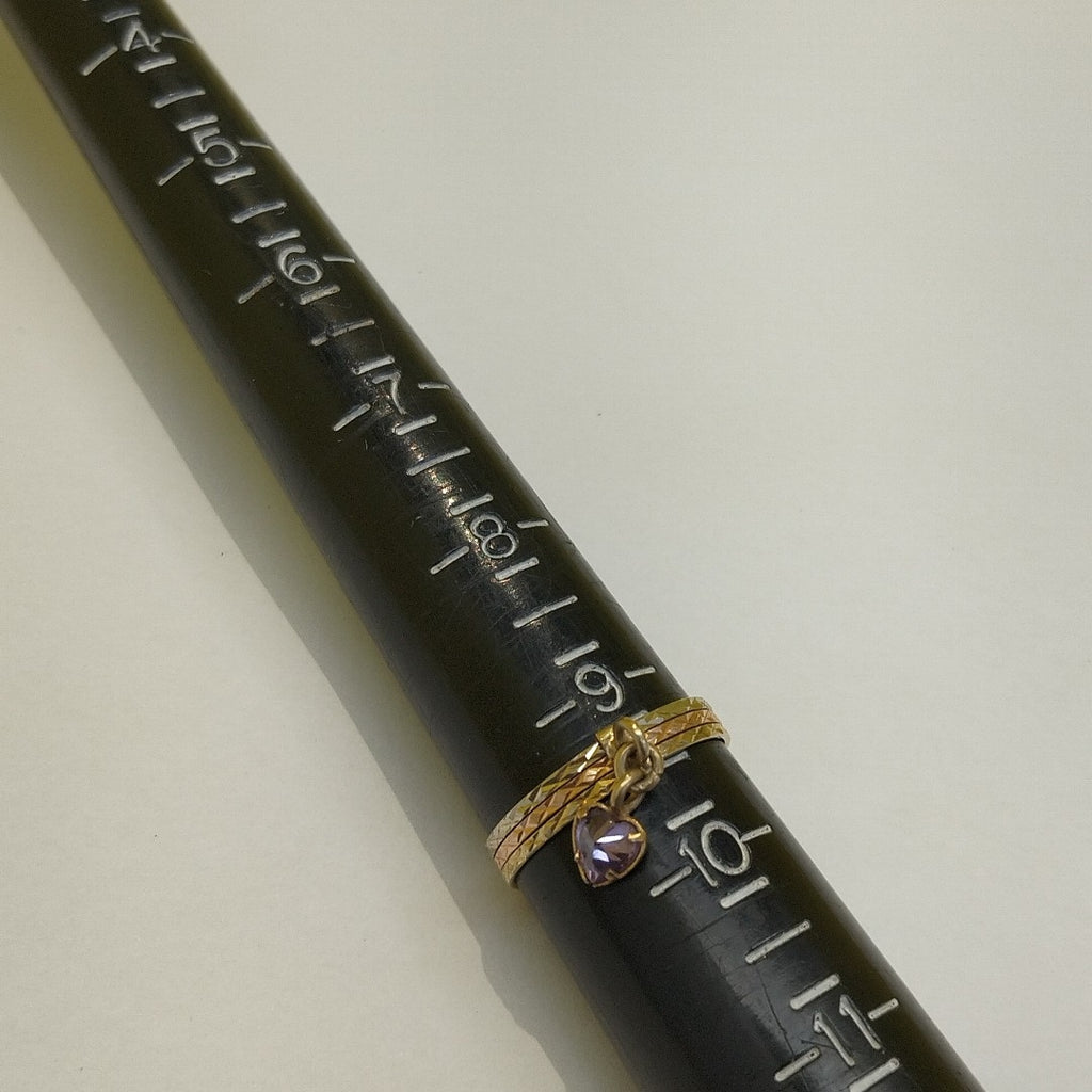 ANILLITO ORO COMBINADO 14 K 2 GRMS (SEMINUEVO)