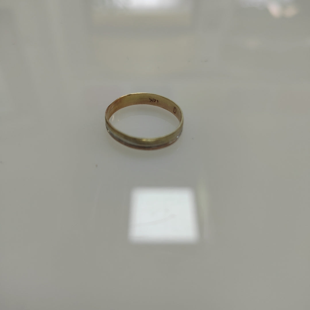 ARGOLLA ORO 14 K 0.9 GRMS (SEMINUEVO)