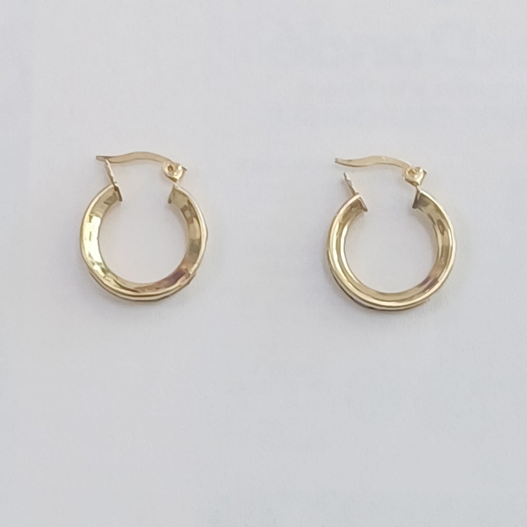 ARRACADAS PAR ORO 14 K 2.4 GRMS (SEMINUEVO)