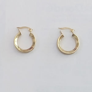 ARRACADAS PAR ORO 14 K 2.4 GRMS (SEMINUEVO)