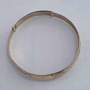 PULSERA RIGIDA ORO 10 K 8.6 GRMS (SEMINUEVO)