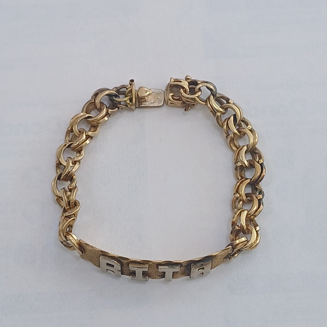 ESCLAVA ORO 14 K 35.9 GRMS (SEMINUEVO)