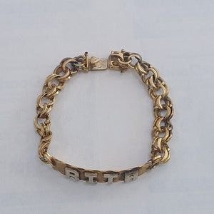 ESCLAVA ORO 14 K 35.9 GRMS (SEMINUEVO)