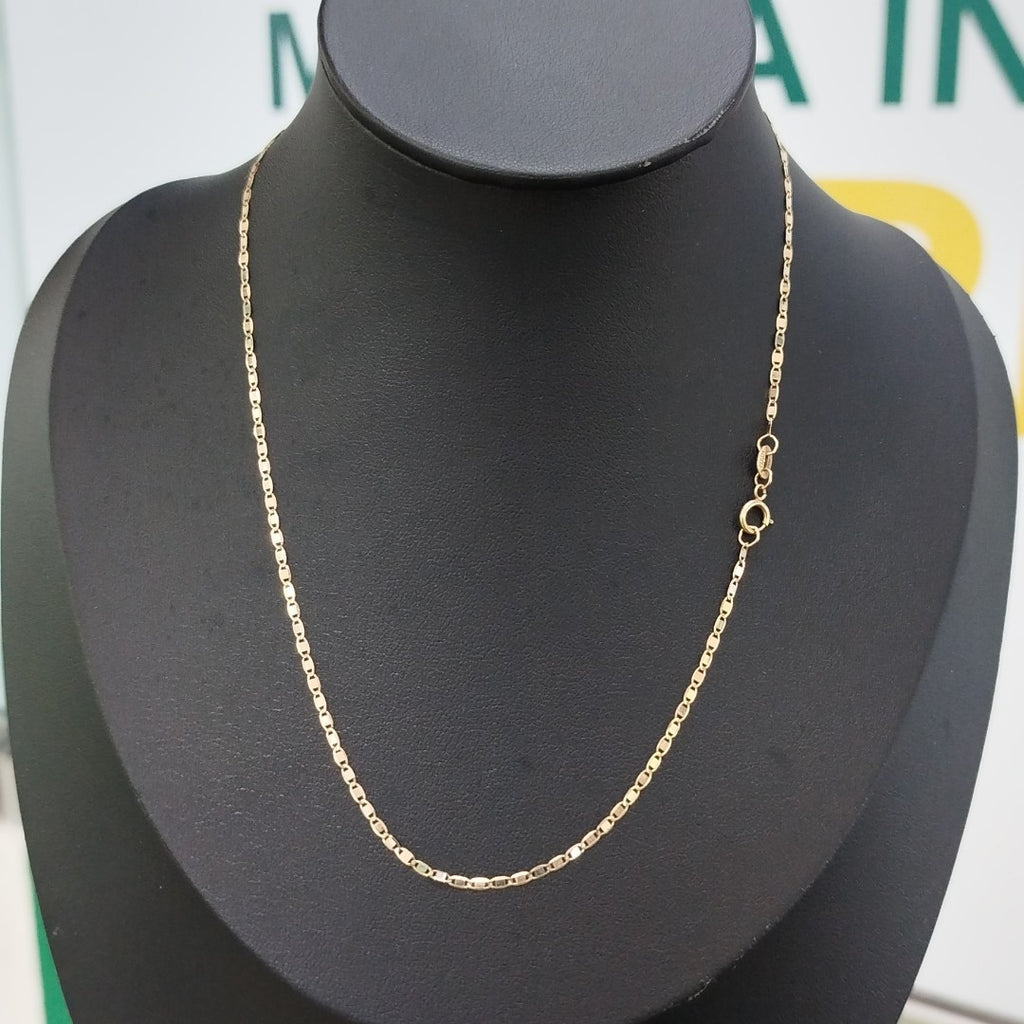 CADENA ORO,RODIADO 8 K 1,30 GRMS (SEMINUEVO)