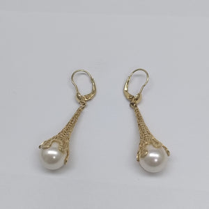 ARETES PAR ORO 14 K 9.8 GRMS (SEMINUEVO)