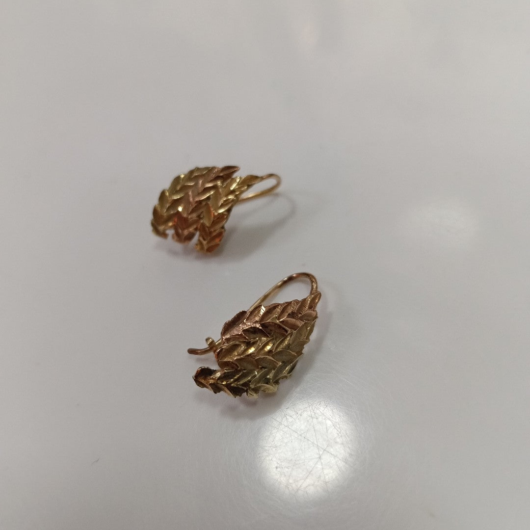 ARETES PAR ORO 10 K 1.8 GRMS (SEMINUEVO)