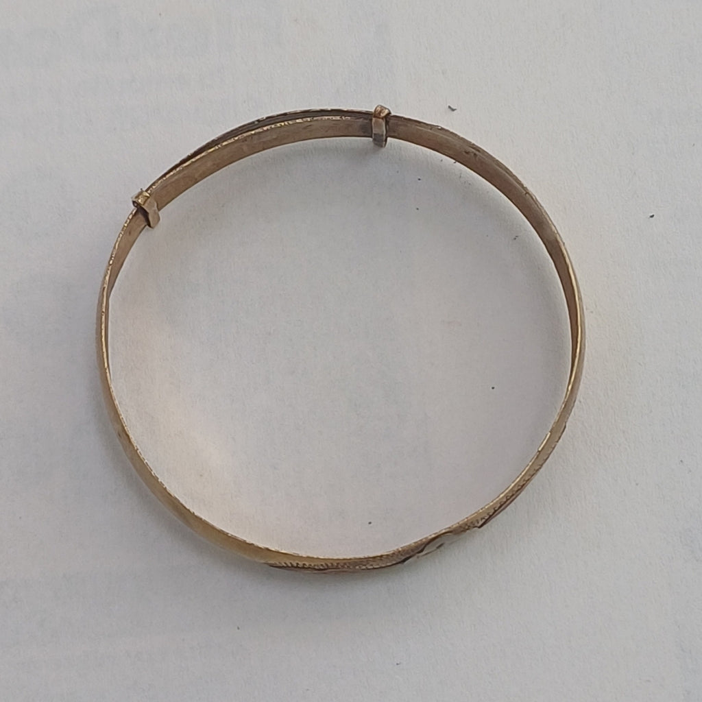 PULSERA RIGIDA ORO 8 K 5 GRMS (SEMINUEVO)