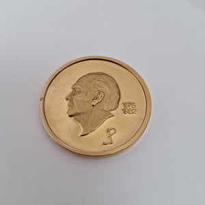 MEDALLA CONMEMORATIVA ORO 18 K 40,40 GRMS (SEMINUEVO)