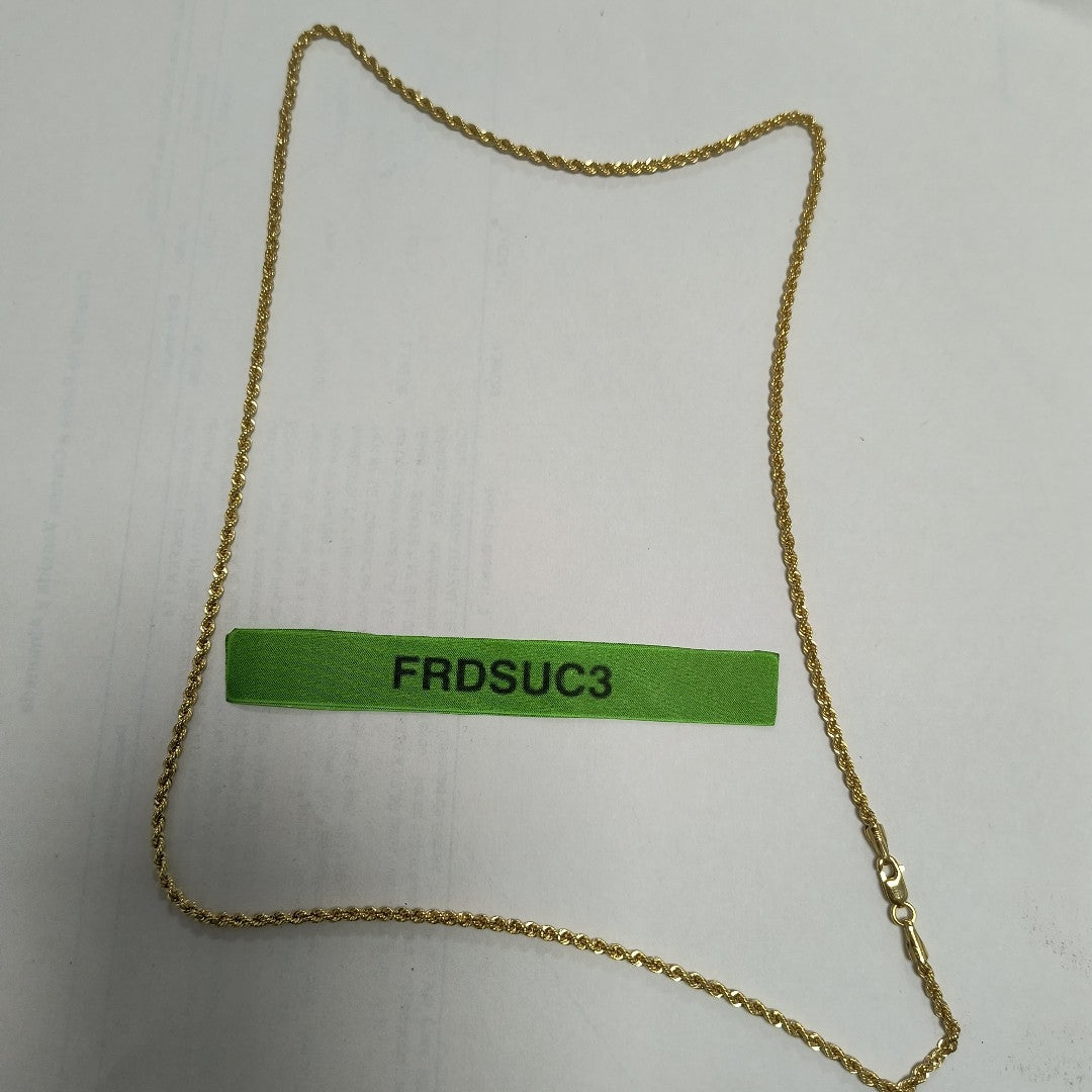 CADENA ORO 10 K 2,80 GRMS (SEMINUEVO)
