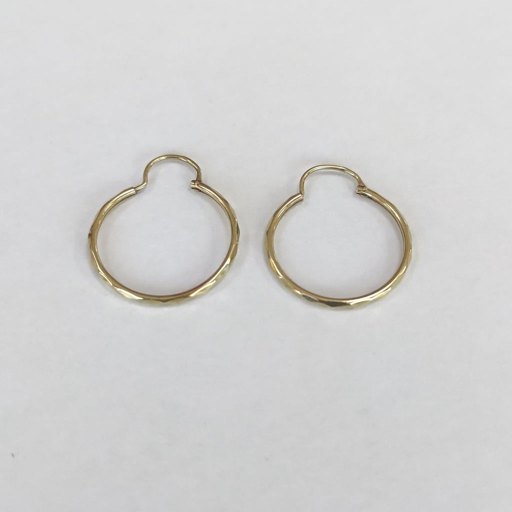ARRACADAS PAR ORO 14 K 1.1 GRMS (SEMINUEVO)