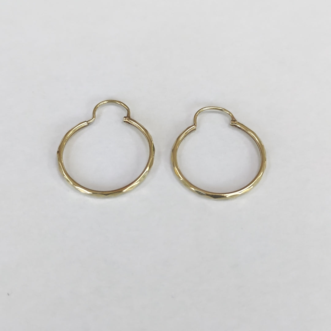 ARRACADAS PAR ORO 14 K 1.1 GRMS (SEMINUEVO)