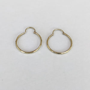 ARRACADAS PAR ORO 14 K 1.1 GRMS (SEMINUEVO)