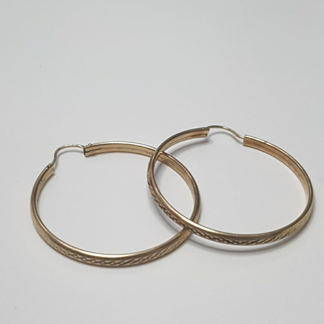 ARRACADAS PAR ORO 14 K 4,30 GRMS (SEMINUEVO)