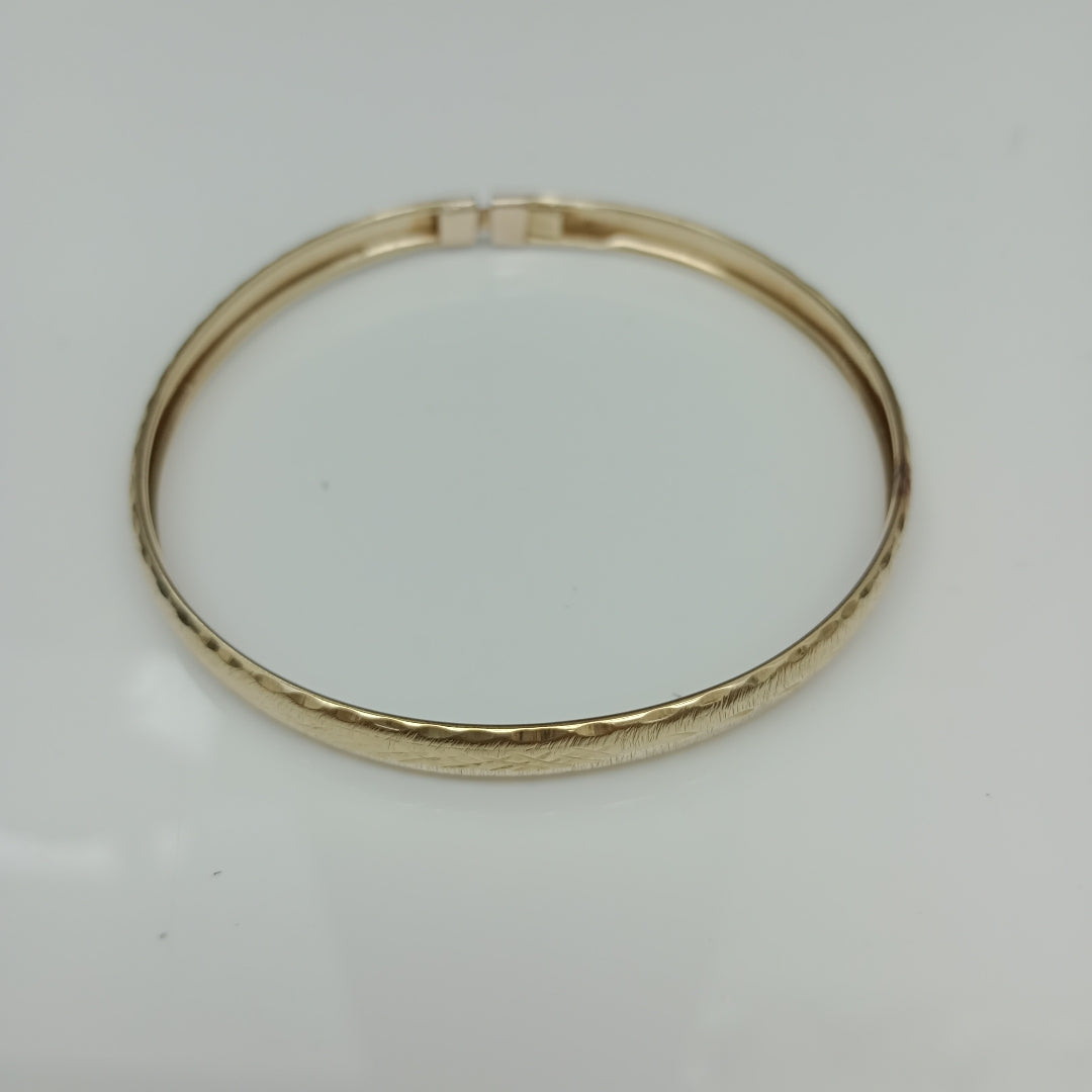 PULSERA RIGIDA ORO 10 K 6,00 GRMS (SEMINUEVO)
