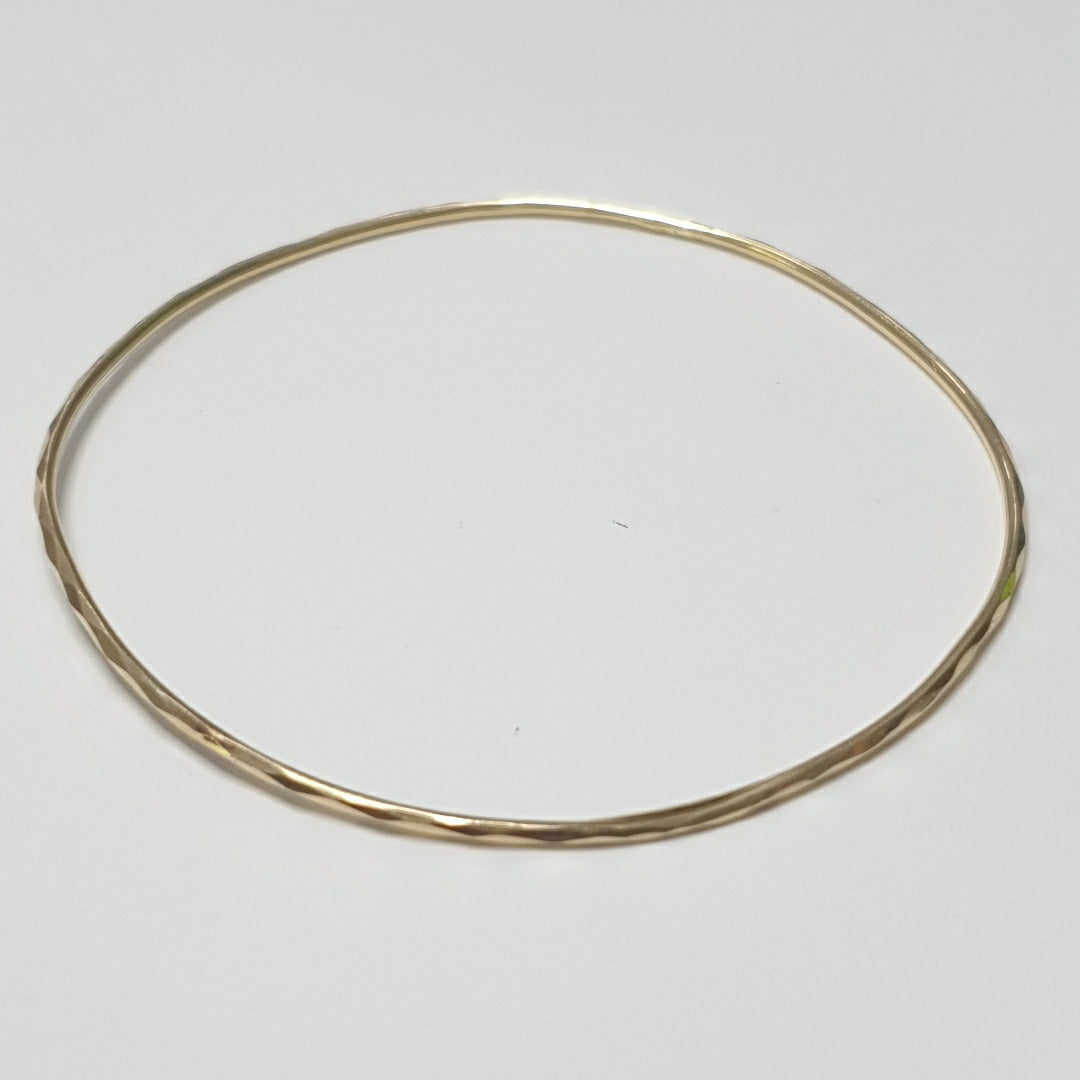 PULSERA RIGIDA ORO 14 K 2,70 GRMS (SEMINUEVO)
