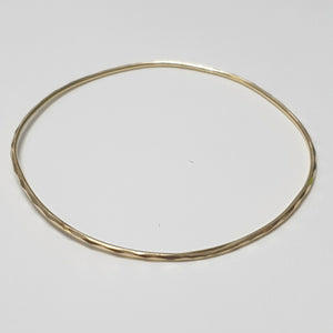 PULSERA RIGIDA ORO 14 K 2,70 GRMS (SEMINUEVO)