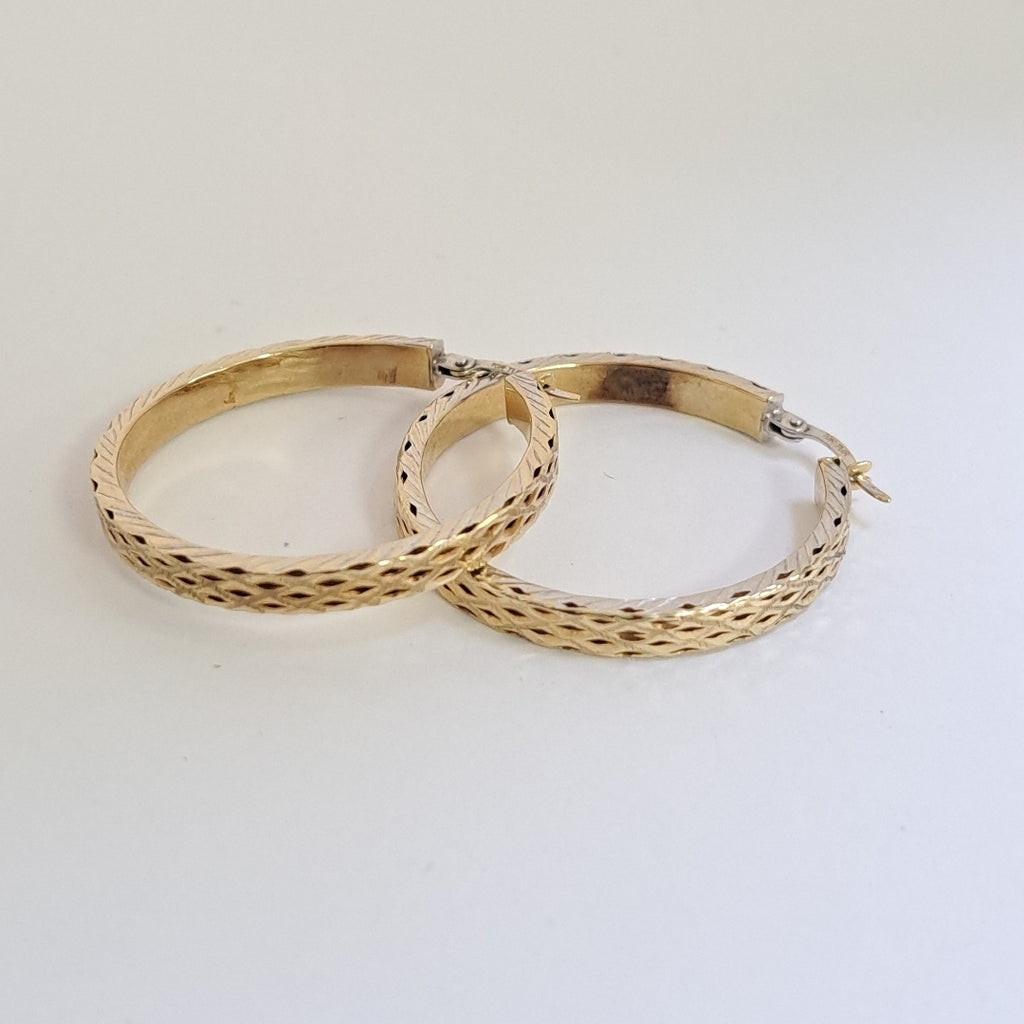 ARRACADAS PAR ORO 10 K 4.9 GRMS (SEMINUEVO)
