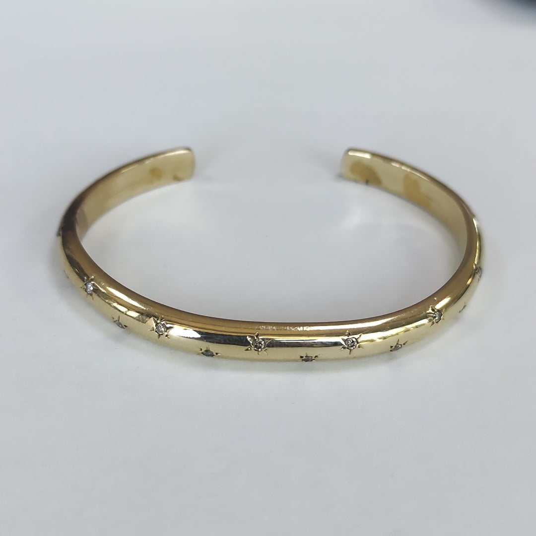BRAZALETE ORO 10 K 15.6 GRMS (SEMINUEVO)