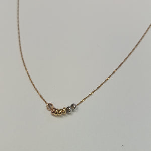 GARGANTILLA ORO COMBINADO 14 K 0,90 GRMS (SEMINUEVO)