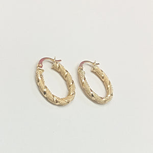 ARRACADAS PAR ORO 14 K 1,70 GRMS (SEMINUEVO)