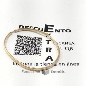 PULSERA RIGIDA ORO 10 K 3.3 GRMS (SEMINUEVO)