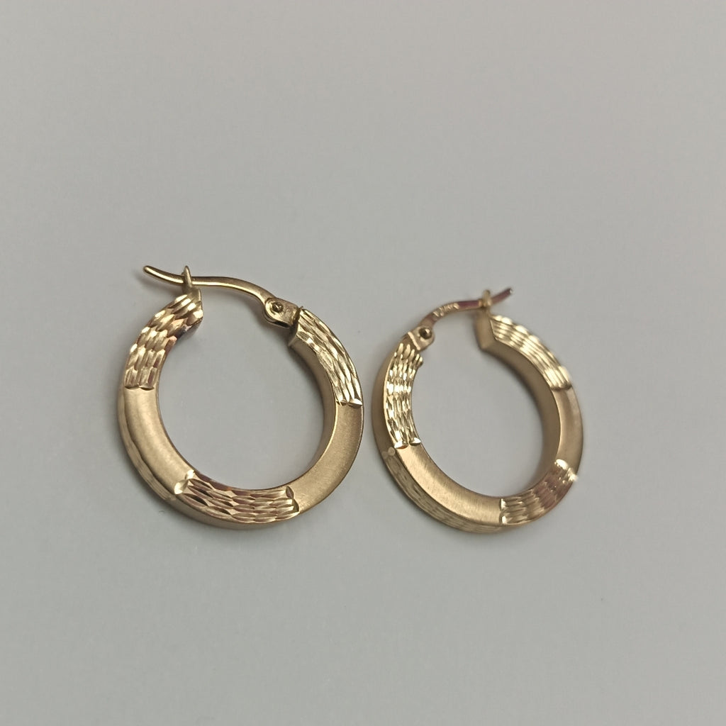 ARRACADAS PAR ORO 14 K 1,90 GRMS (SEMINUEVO)