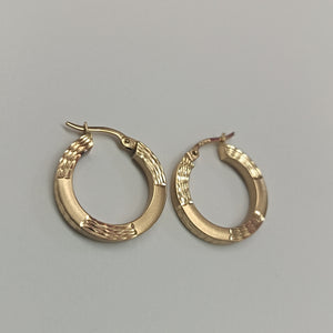 ARRACADAS PAR ORO 14 K 1,90 GRMS (SEMINUEVO)