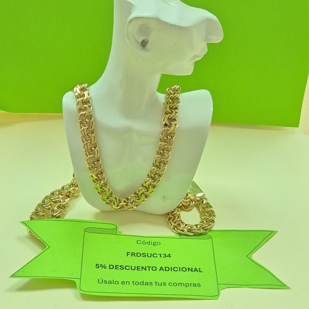 CADENA ORO 10 K 54.9 GRMS (SEMINUEVO)