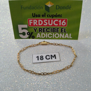 PULSERA ORO 18 K 2,70 GRMS (SEMINUEVO)