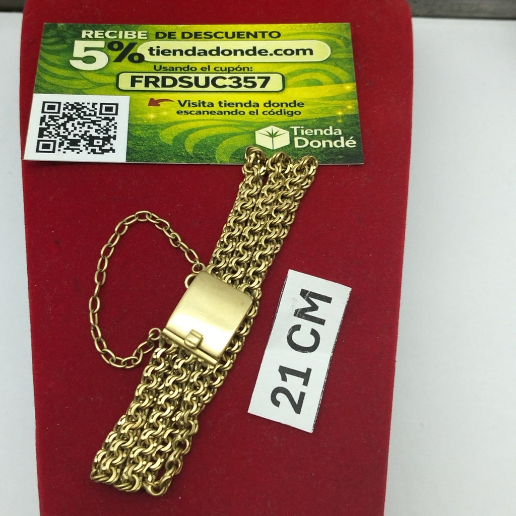 PULSERA ORO 18 K 40.9 GRMS (SEMINUEVO)