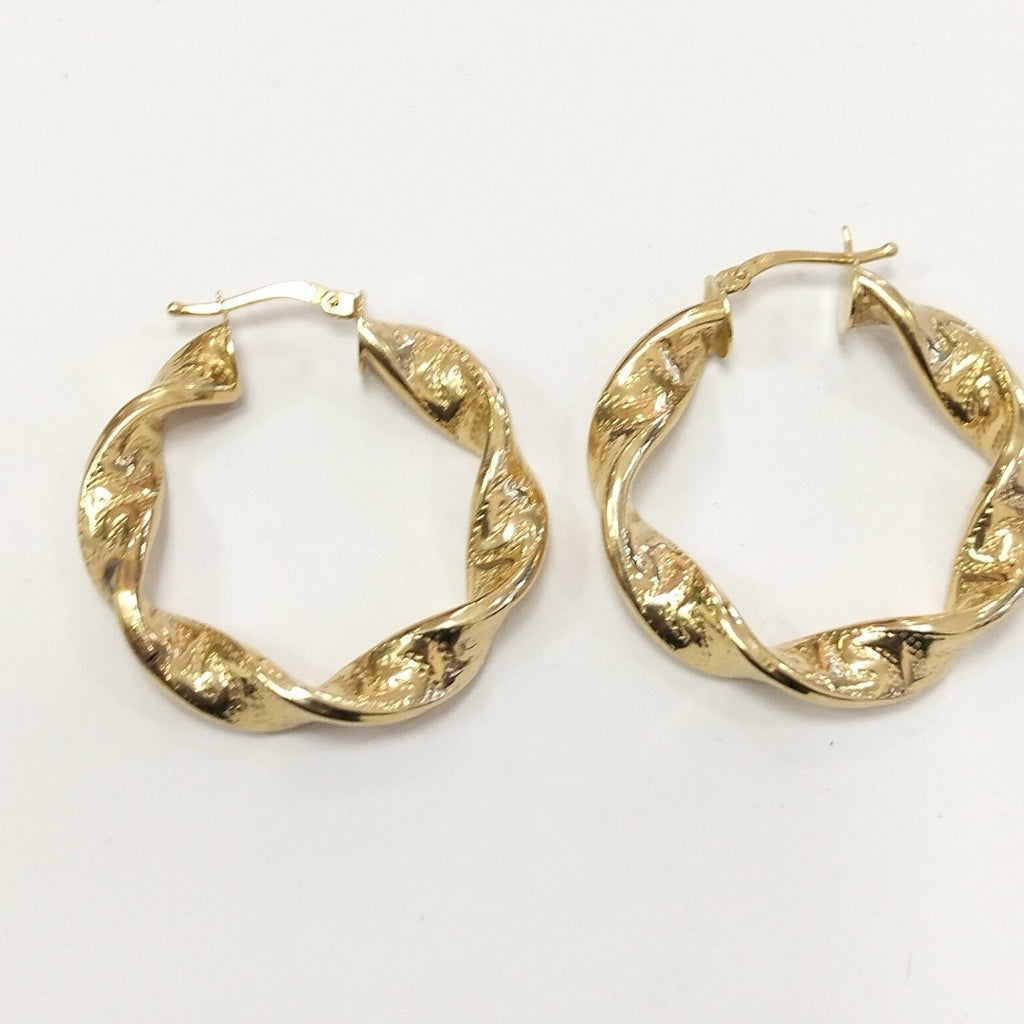 ARRACADAS PAR ORO 14 K 4,60 GRMS (SEMINUEVO)
