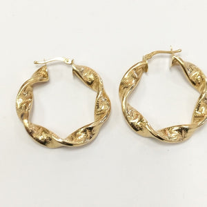 ARRACADAS PAR ORO 14 K 4,60 GRMS (SEMINUEVO)