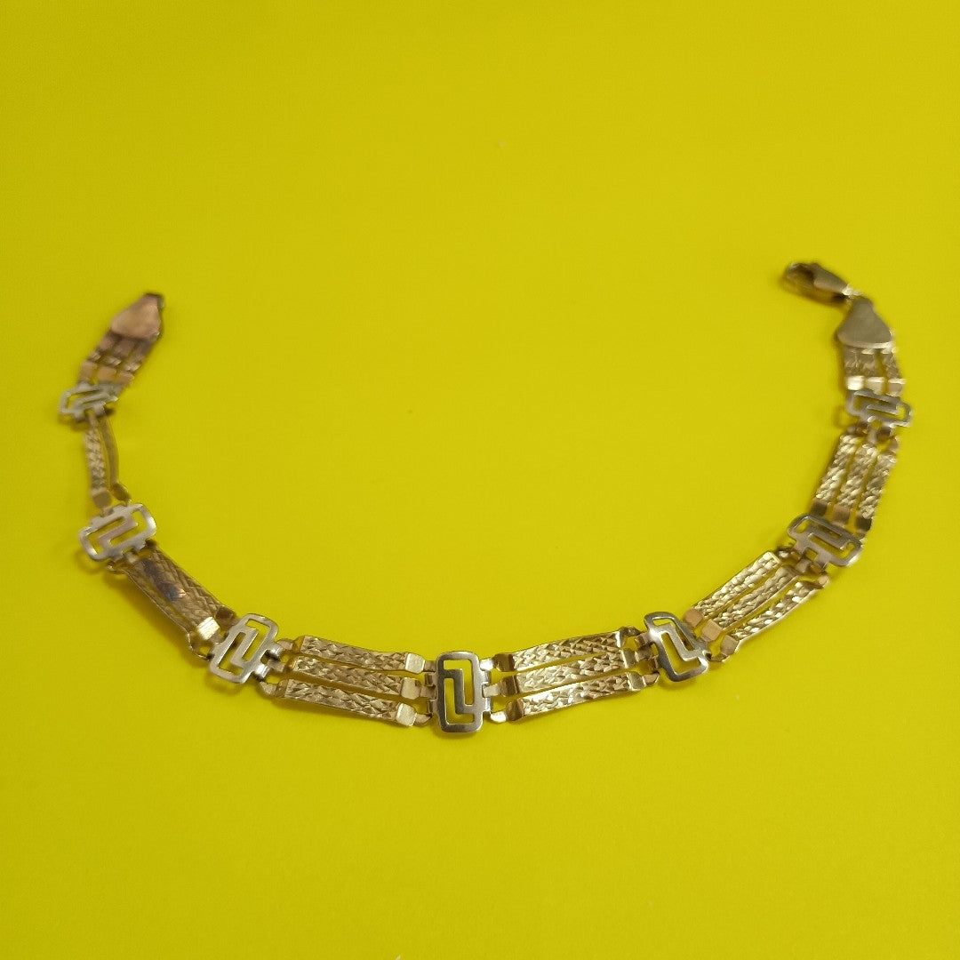 PULSERA ORO 10 K 5.6 GRMS (SEMINUEVO)