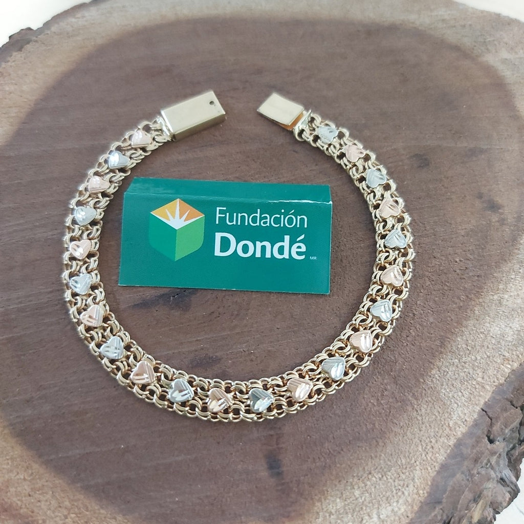 PULSERA ORO 10 K 9.9 GRMS (SEMINUEVO)