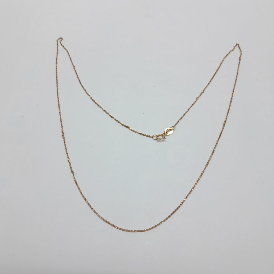 CADENA ORO 14 K 1,10 GRMS (SEMINUEVO)