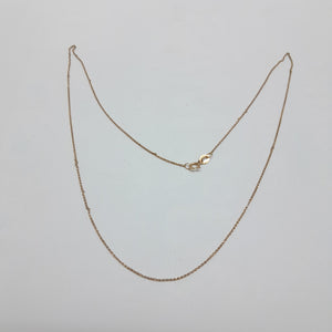 CADENA ORO 14 K 1,10 GRMS (SEMINUEVO)