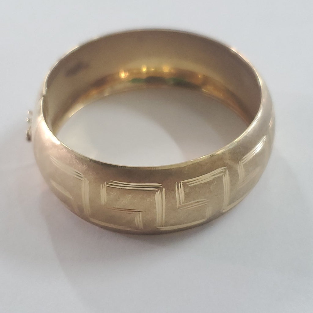 PULSERA RIGIDA ORO 10 K 9.4 GRMS (SEMINUEVO)