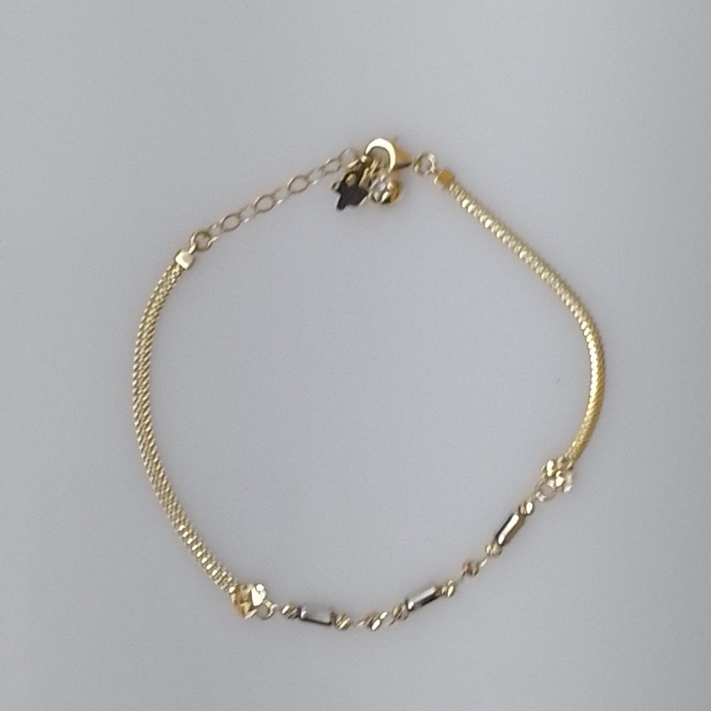 PULSERA ORO, RODIADO 14 K 3.4 GRMS (SEMINUEVO)