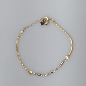 PULSERA ORO, RODIADO 14 K 3.4 GRMS (SEMINUEVO)