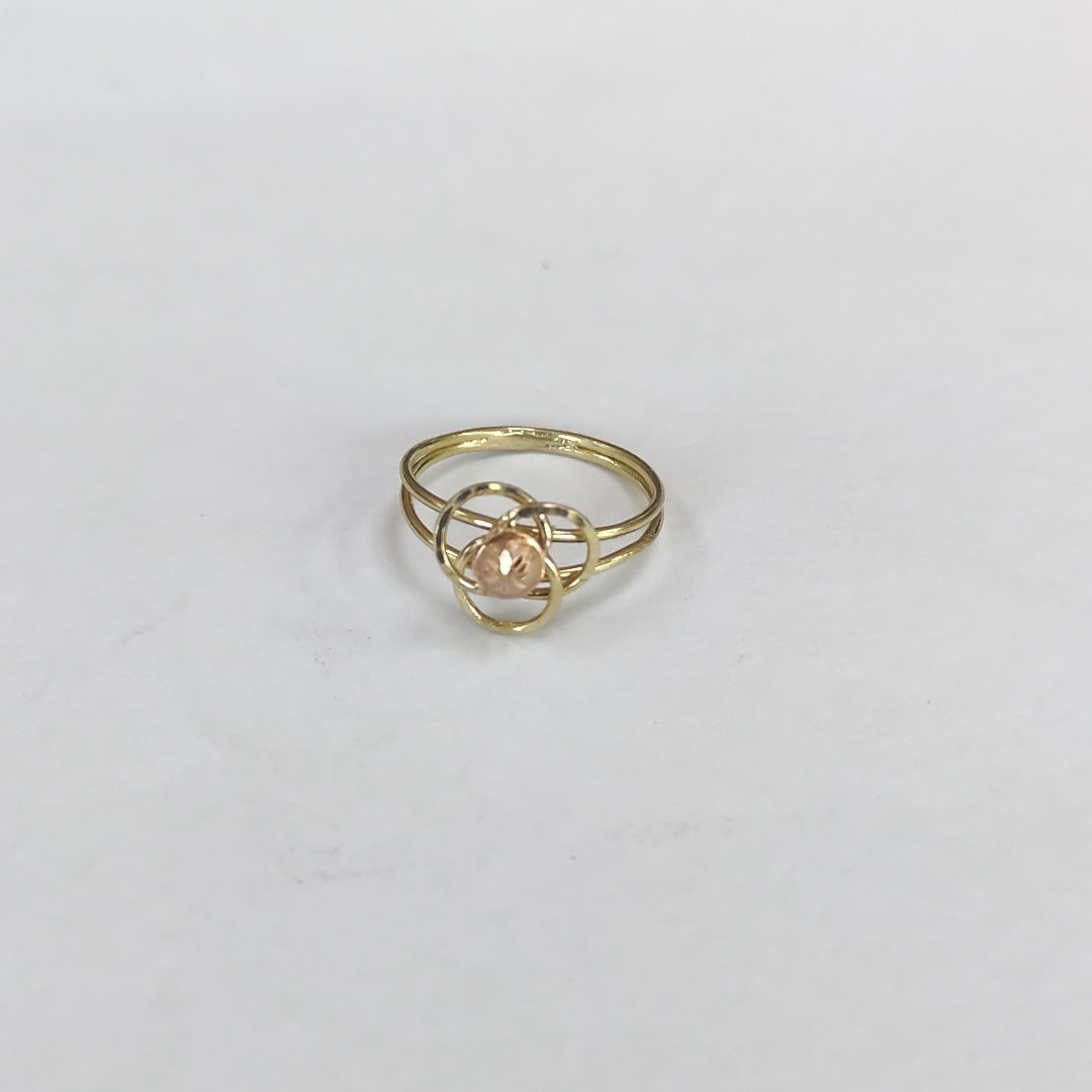 ANILLITO ORO, ORO COMBINADO 14 K 1 GRMS (SEMINUEVO)