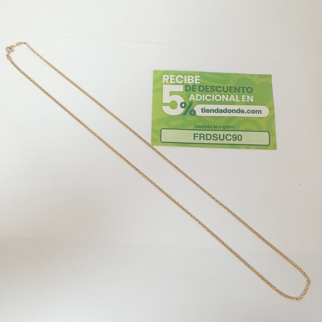 CADENA ORO 10 K 5,20 GRMS (SEMINUEVO)