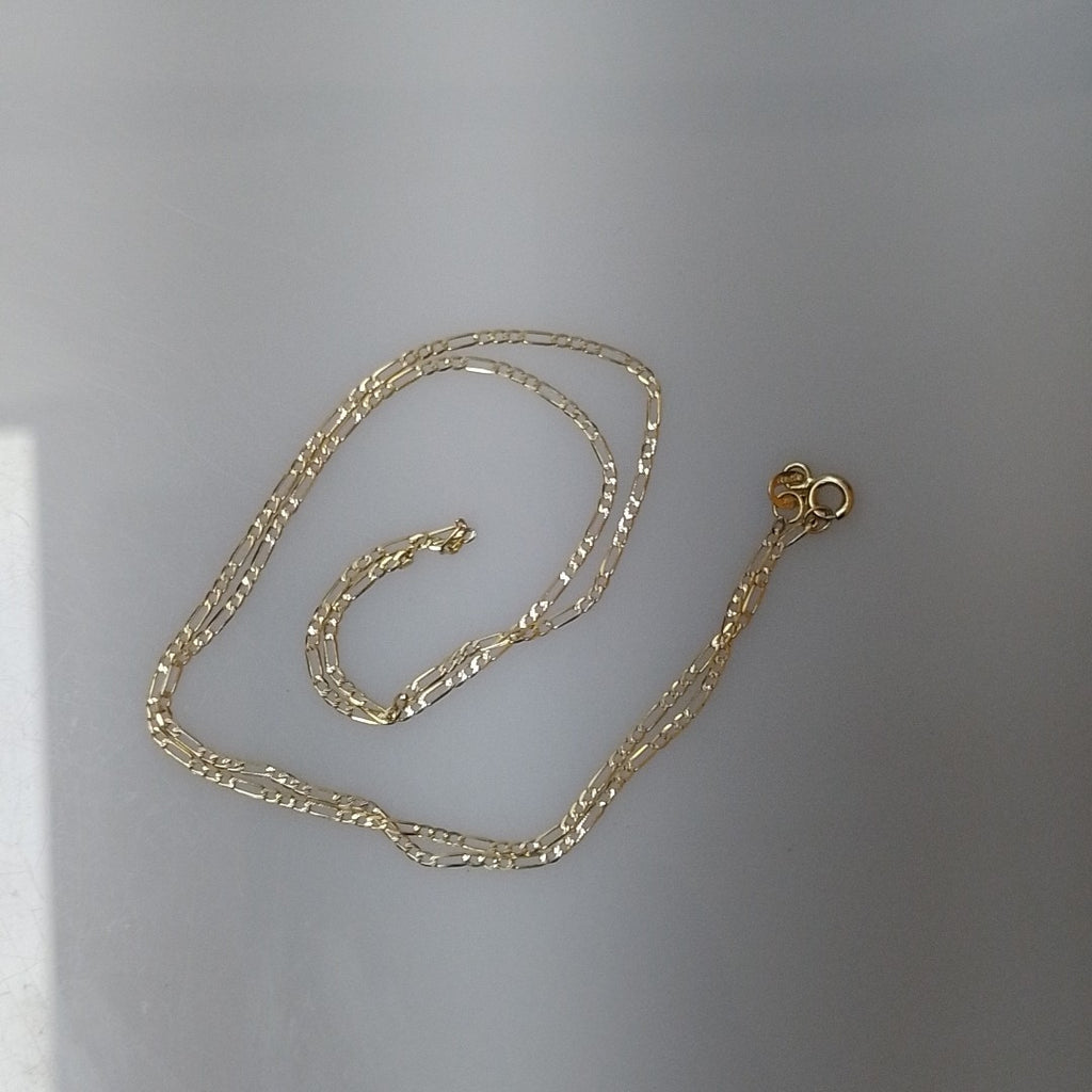 CADENA ORO, RODIADO 14 K 1.8 GRMS (SEMINUEVO)