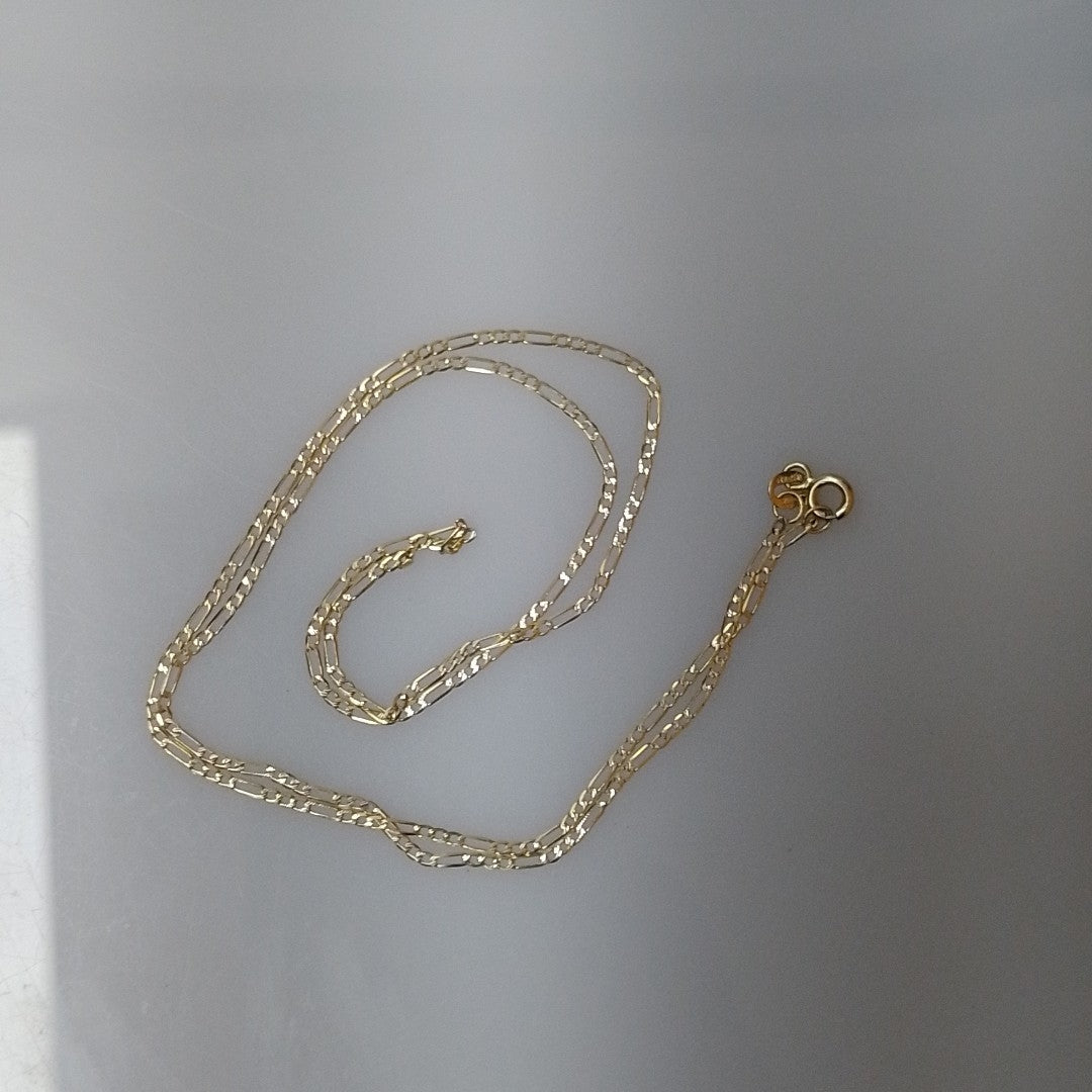 CADENA ORO, RODIADO 14 K 1.8 GRMS (SEMINUEVO)