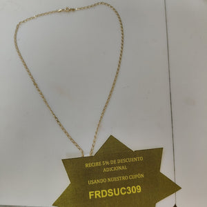 CADENA ORO 14 K 3.5 GRMS (SEMINUEVO)