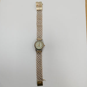 RELOJ CAJA ACERO PULSO ORO ORO 8 K 25.6 GRMS (SEMINUEVO)
