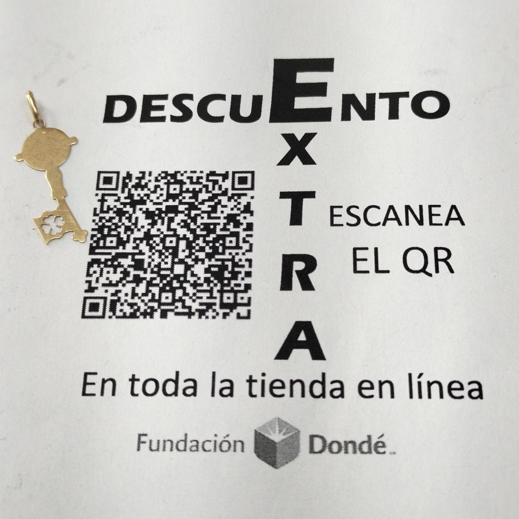 DIJE ORO 14 K 0.4 GRMS (SEMINUEVO)