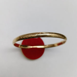 PULSERA RIGIDA ORO 14 K 4.8 GRMS (SEMINUEVO)