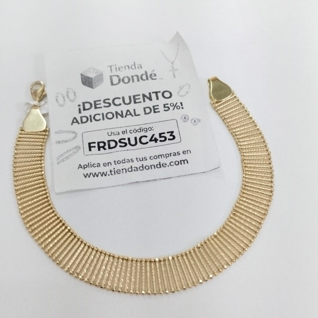 PULSERAS DAMA ORO 14K 6.7 (NUEVO)