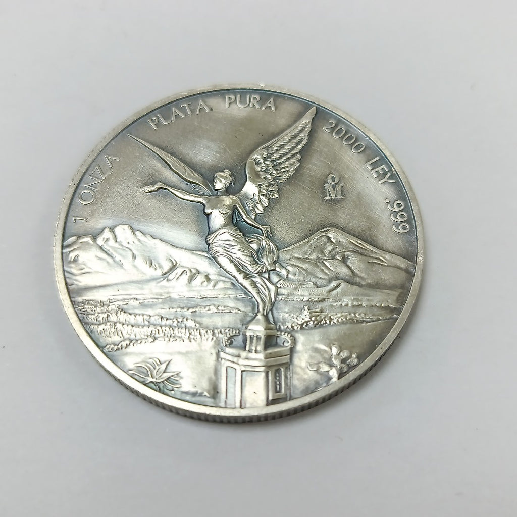 MEDALLA CONMEMORATIVA PLATA 31 GRMS (SEMINUEVO)