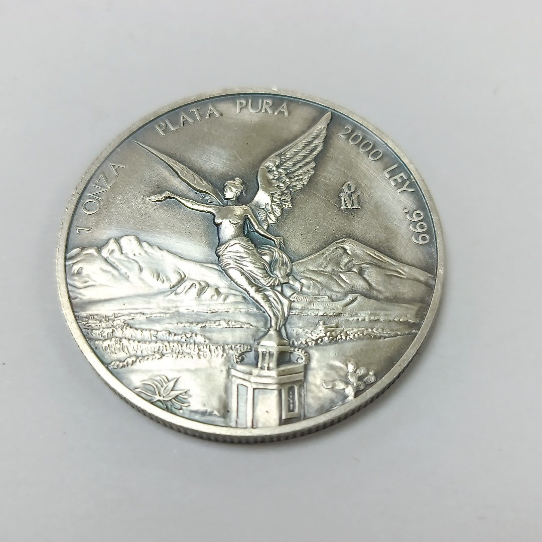 MEDALLA CONMEMORATIVA PLATA 31 GRMS (SEMINUEVO)